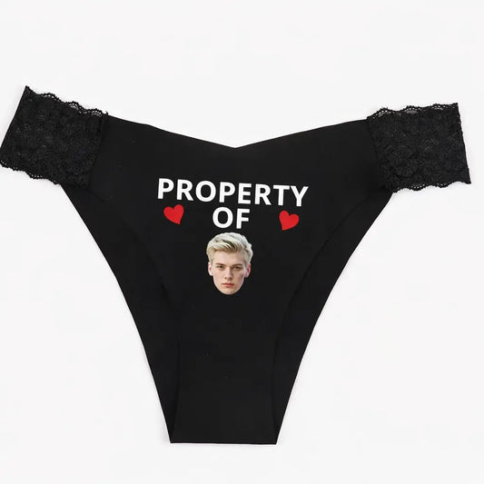 "Property Of" Trosor med Eget Foto